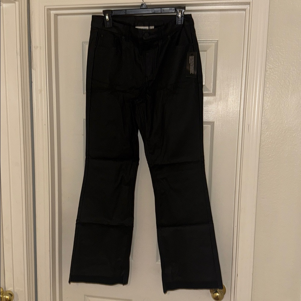 Black Flared Pants